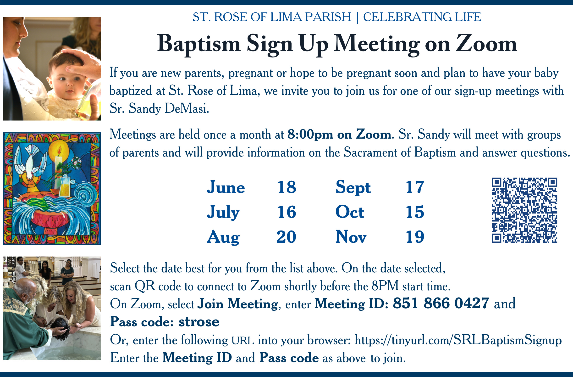 Baptism Dates June