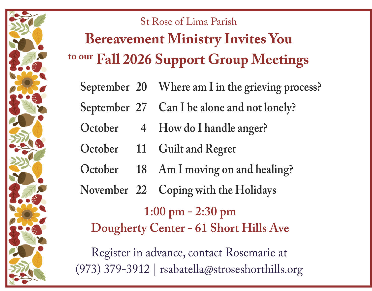 Bereavement Ministry 2026 Web