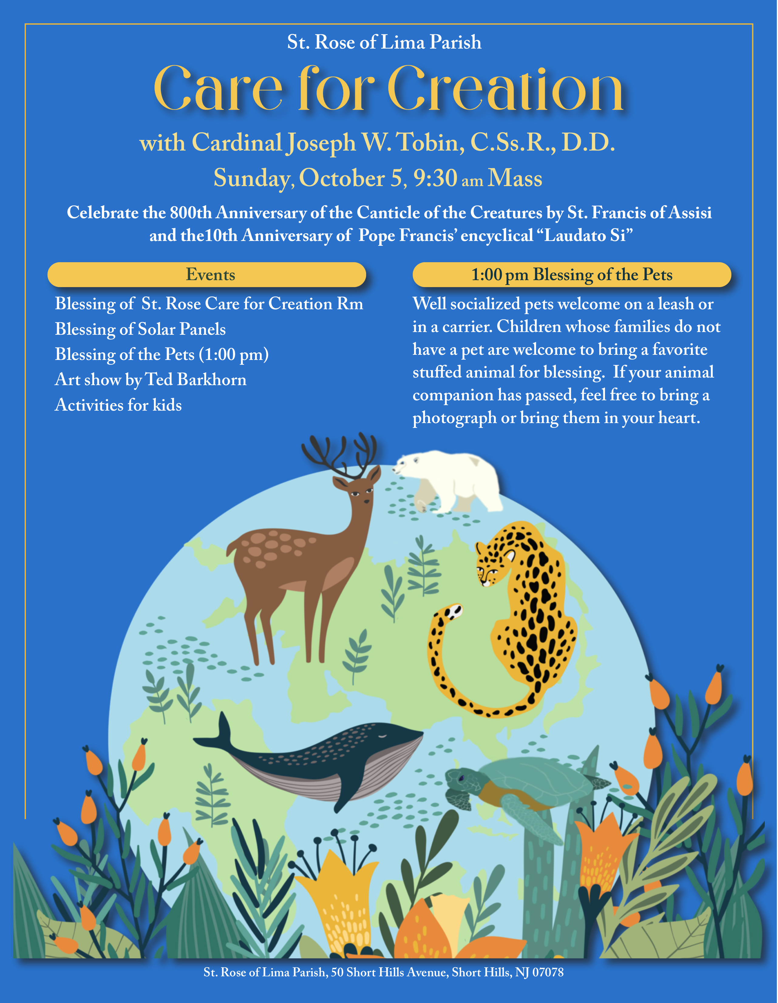 Care for Creation Oct 5