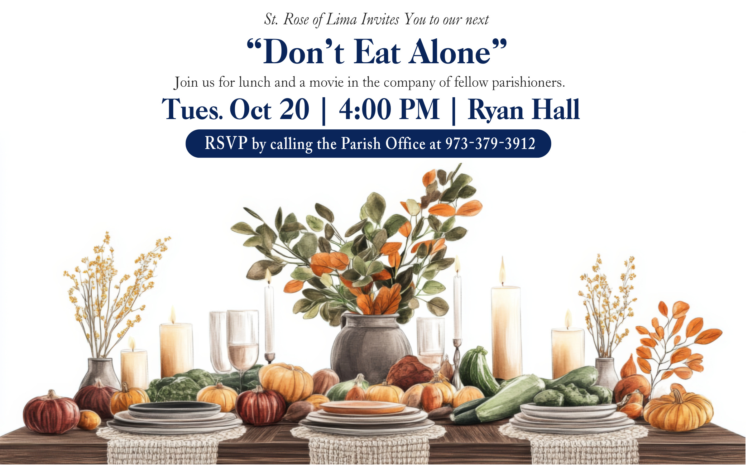 Dont Eat Alone Oct 20
