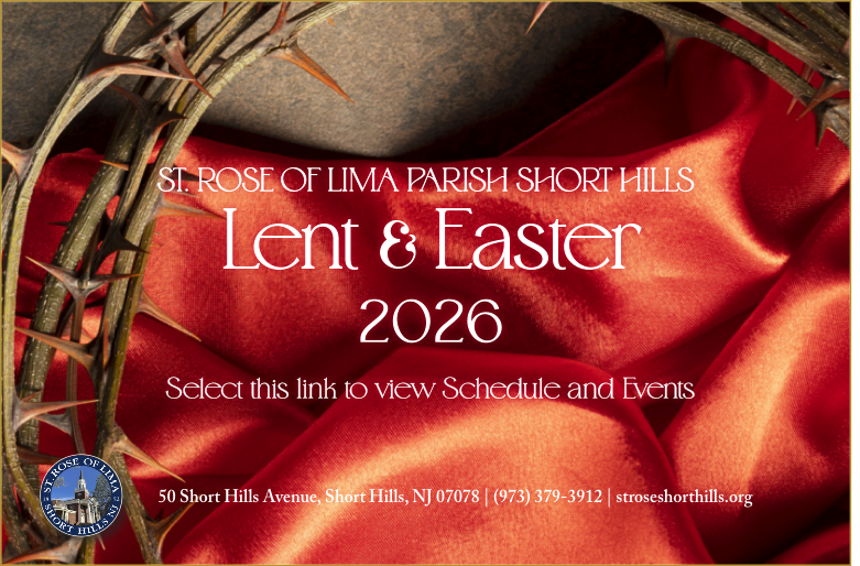 Lent Easter 2026 Schedule of Events
