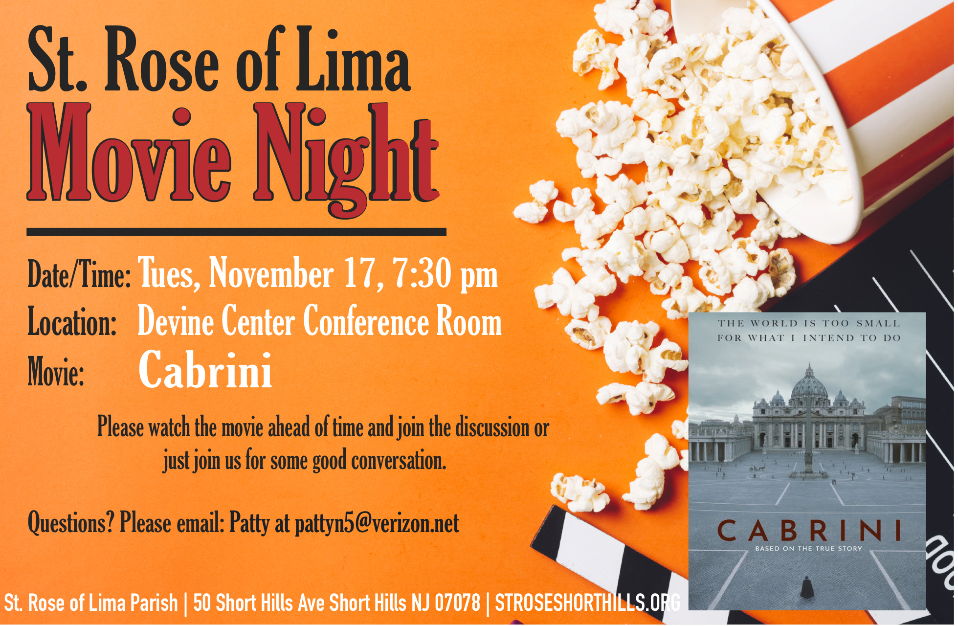 Movie Night Oct 2026