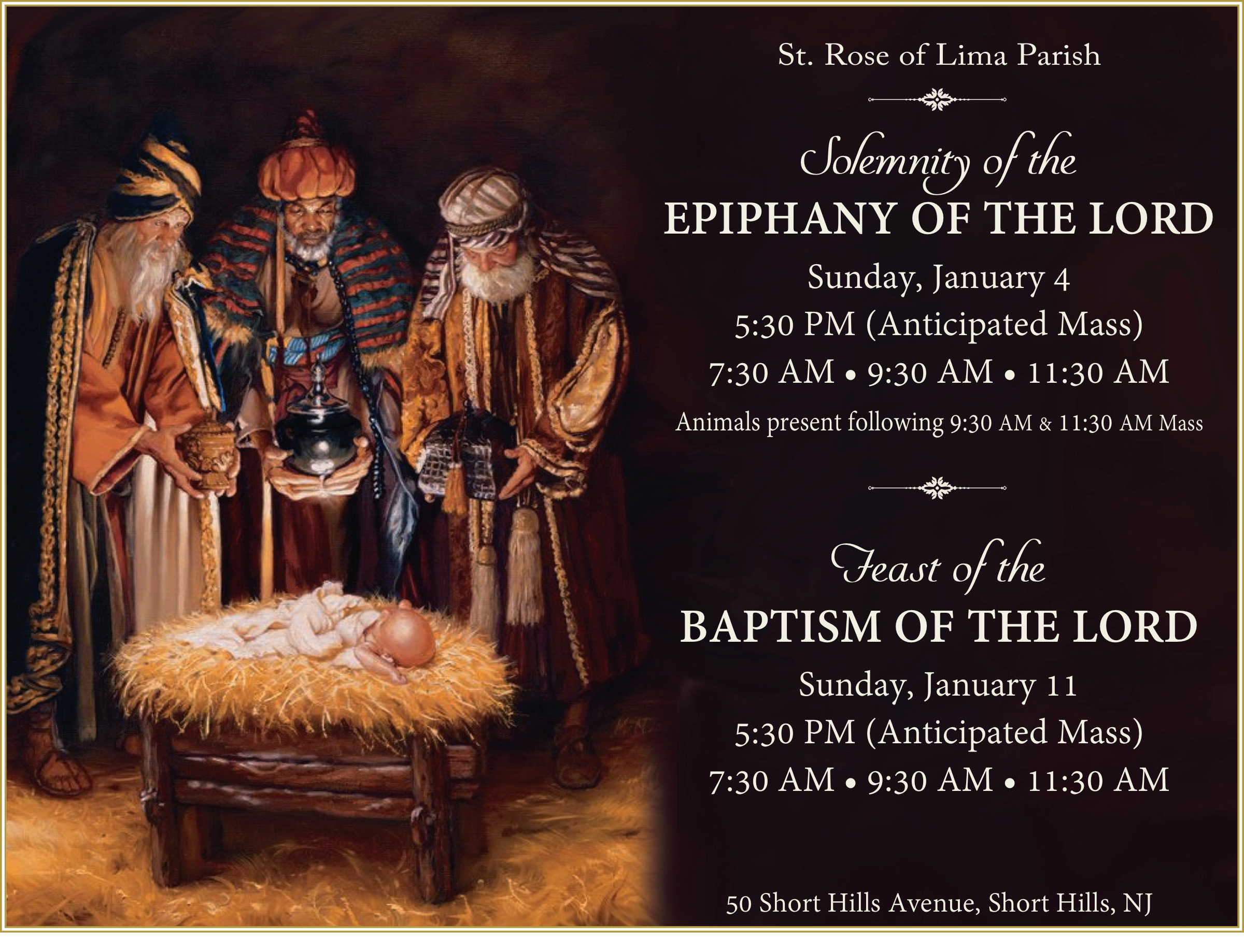 The Epiphany of the Lord 2026